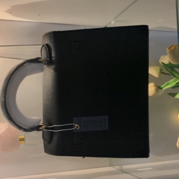 Elegant Elevated Basic Black Mini Handbag NWT - Picture 9 of 16